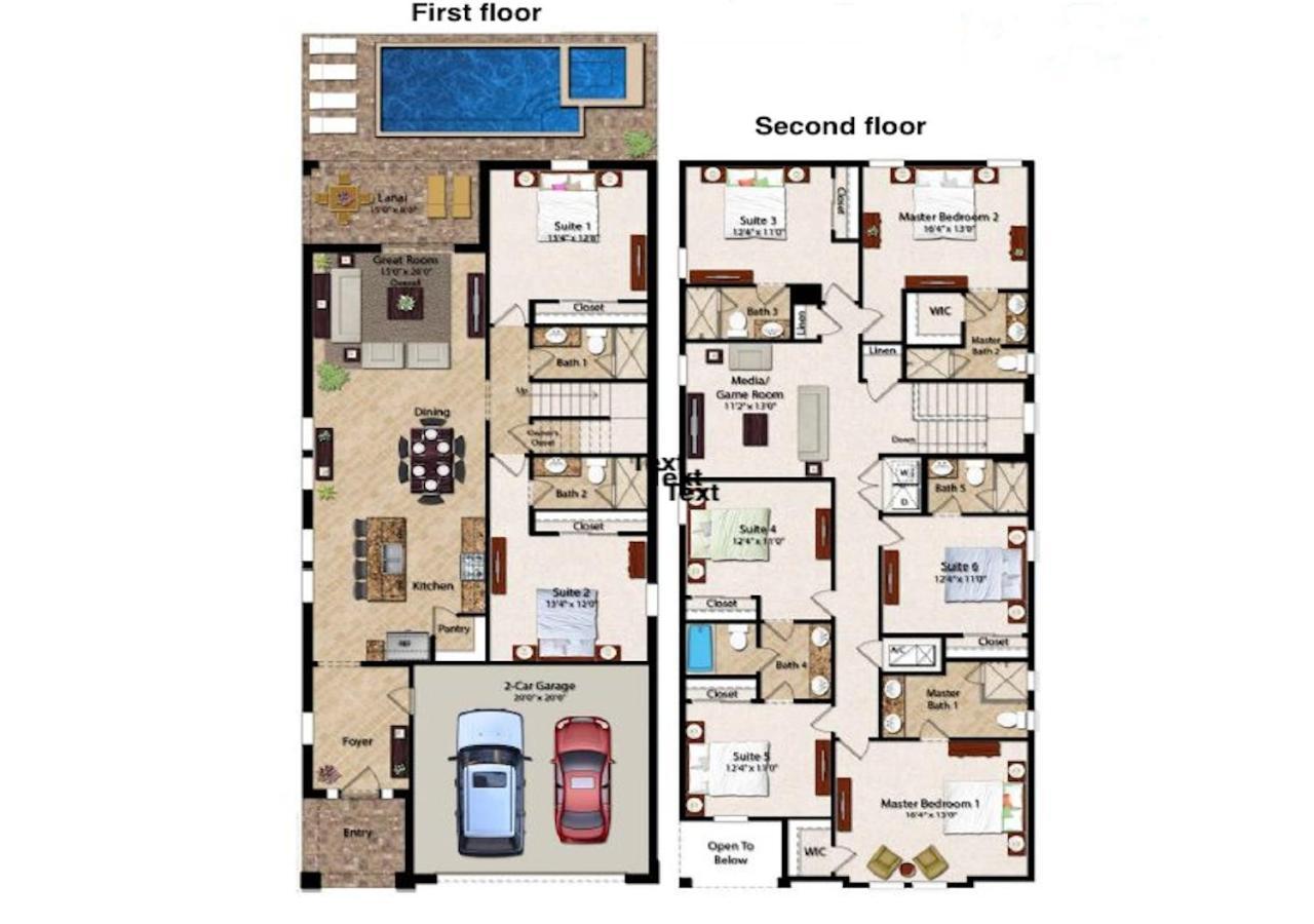 451-Luxury Villa Wmovie Theater And Arcade Orlando Luaran gambar